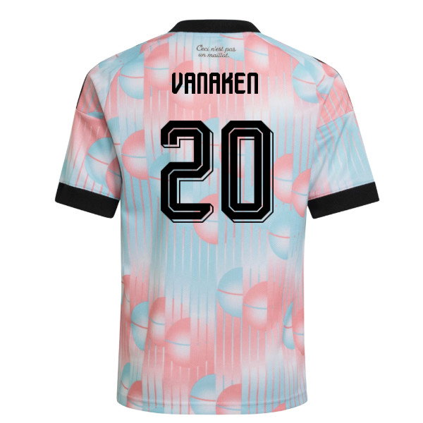 2026-2027 Belgium Away Shirt (Kids) (Vanaken 20)-SoccerKits Hub | Buy Soccer Jerseys Online